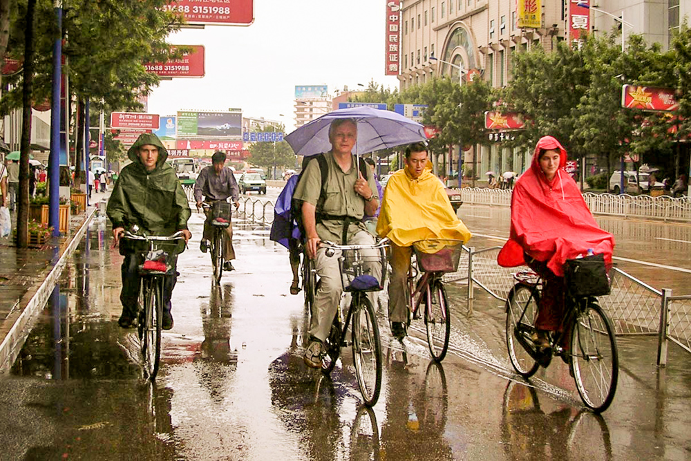 Le vélo sous la pluie