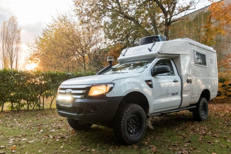 La cellule Azalai sur Ford Ranger de voyages