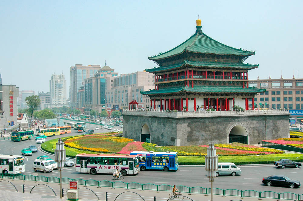 Xi'an, la tour de la Cloche