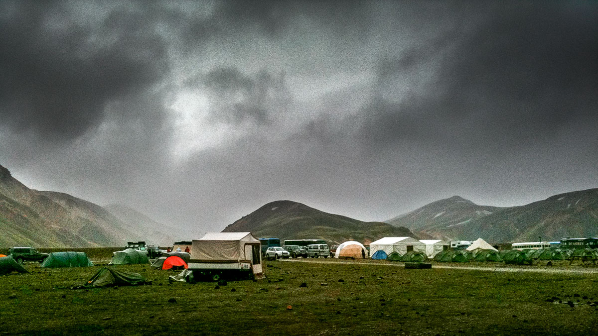 Camping du Landmannalaugar
