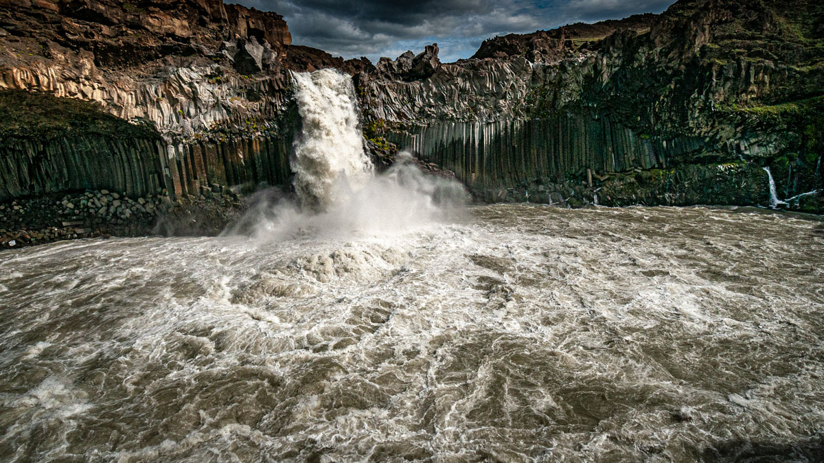 cascade Aldeyarfoss