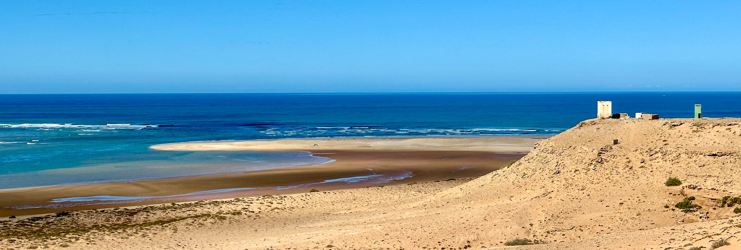 L’embouchure et le cap du Drâa